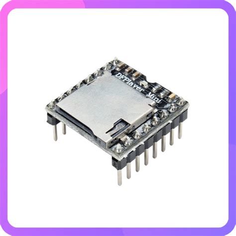DFPlayer Mini MP3 Player Module Arduino TF Card - Voltros – WHITEVALLEY ...