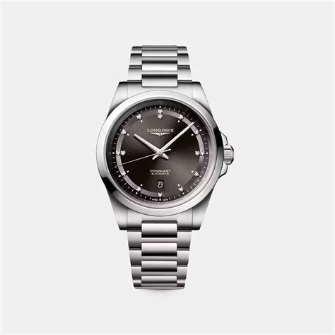Longines Conquest Men Black Watch L38304576 – Just In Time Trading ...