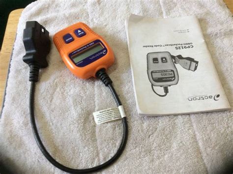 Actron Code Reader 的图像结果