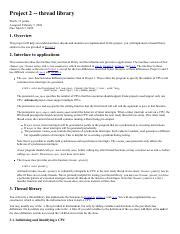 Thread File Project 的图像结果