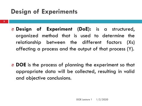 Image result for Design of Experiment Introduction