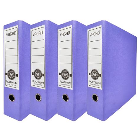 VAGAD® Office Lever Arch Clip Binder Box File Folder Index Cover Best ...