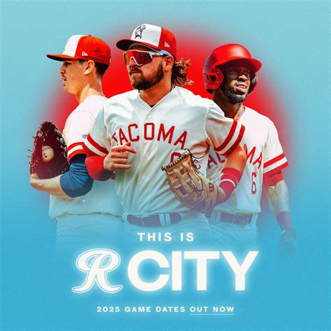 Tacoma Rainiers - R 2025 Schedule is officially here! Stay... | Facebook