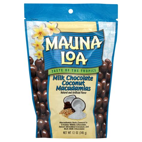 Mauna Loa Macadamias, Milk Chocolate Coconut, 12 oz (340 g)