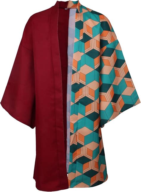 Buy Tomioka Giyuu Costume Kimetsu no Yaiba Cosplay Cloak Halloween ...