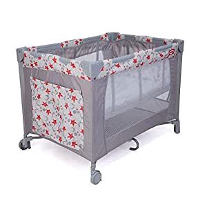 Buy Nuluv Baby Playpen Playard/Folding Baby Bed Cum Cot/Convertible ...