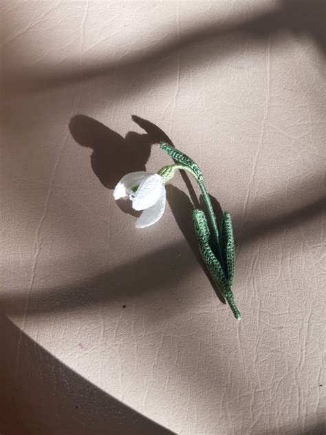 Image result for Snowdrop Crochet Pattern