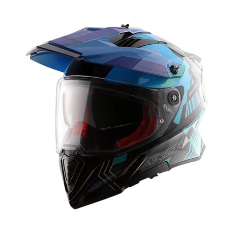 Axor X-Cross Dual Visor Gambling Helmet – Stylish Design & Superior ...