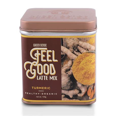 Green Sense Organic Feel Good Mix - Turmeric | Healthy Drink Mix - 100 ...