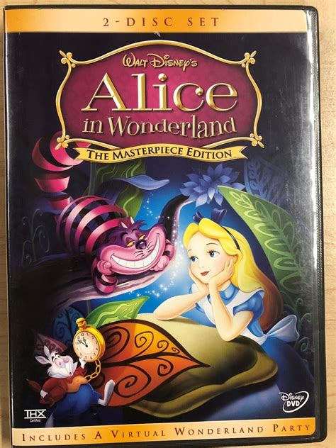 Alice in Wonderland (DVD, 1951, 2-Disc, The Masterpiece Edition, Disne ...