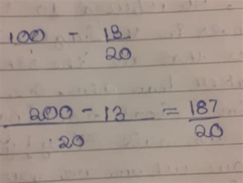1. On Sunday, a restaurant had 100 guests. 13/20 of the guests were ...