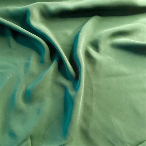 Buy Premium Green Solid Heavy Crepe Fabric Online at TradeUNO ...