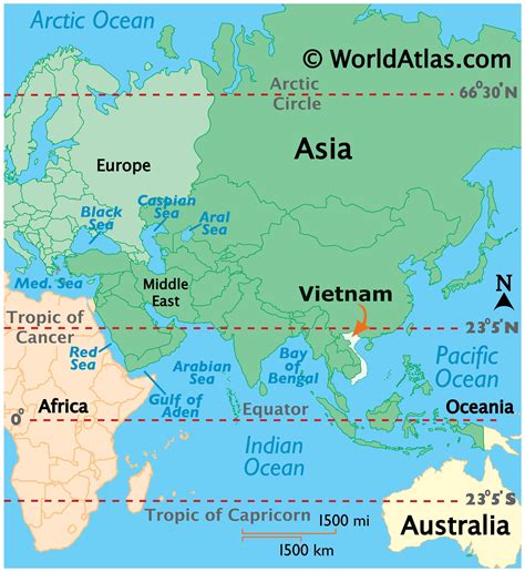Vietnam Map / Geography of Vietnam / Map of Vietnam - Worldatlas.com
