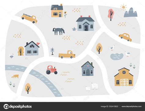 Image result for Simple Map for Kids