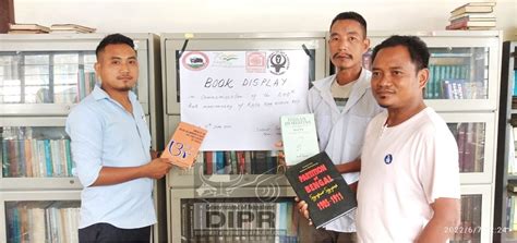 Weeklong book display corner at District Library Mon | DIPR Nagaland ...