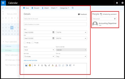 How To Set Meetings & Appointments on Outlook