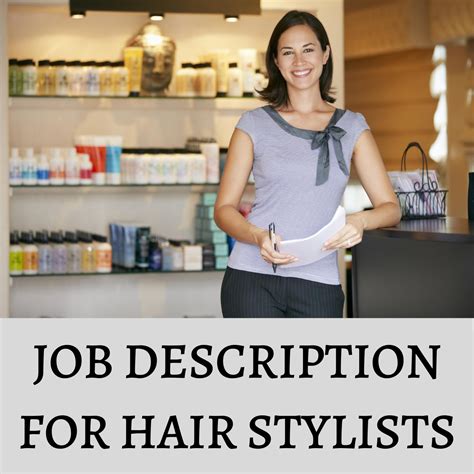 Job Description for Hair Stylist - Salon HR