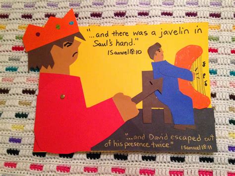 Children's Bible Lessons: Lesson - Saul Is Jealous Of David