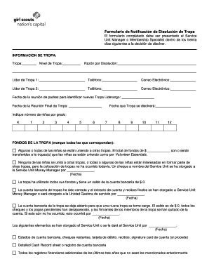 Fillable Online gscnc Procedimiento para separaci n de la tropa y ...