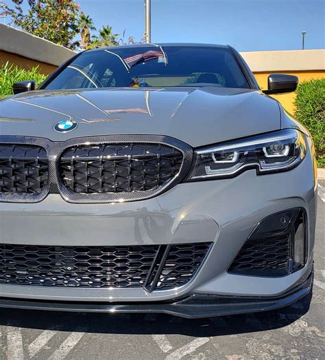 BMW 3 Series M340i G20 Diamond Carbon Front Grille – Enhanced Modifications