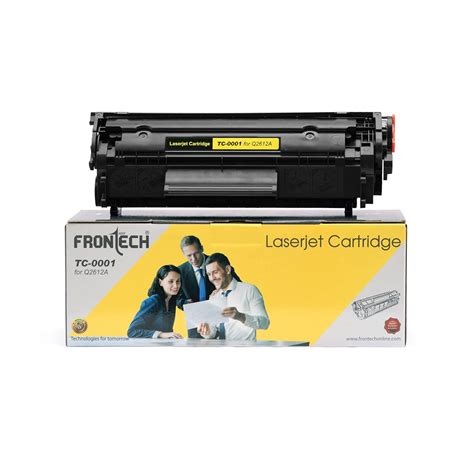 FRONTECH Q2612A Laserjet Toner Cartridge Compatible with HP Laserjet ...