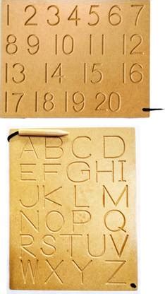 JOY LAND ABC 123 Wooden Tracing Board with Dummy Pencil | Alphabet ...