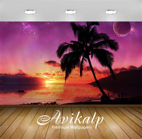 Avikalp Exclusive Awi1842 Beautiful Sunset Full HD Wallpapers for Livi ...