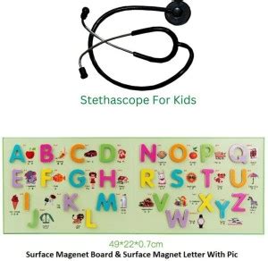 Toys Ka Story Surface Magnetic Upper case Letter Matching Board ...