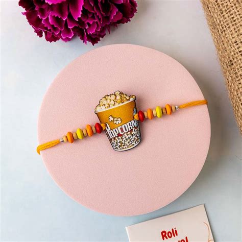 Send Cinema Lover Popcorn Rakhi Online