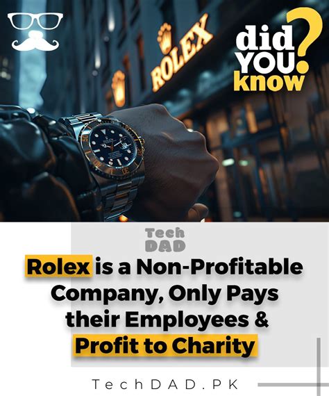 Rolex: A non-profit watch company by Hans Wilsdorf | Tech DAD posted on ...