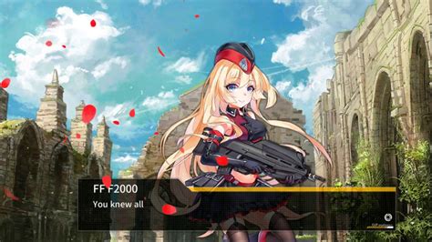 Image result for Girls Frontline F2000