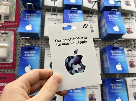 Apple Geschenkkarte kaufen und 10 Euro Amazon-Gutschein erhalten