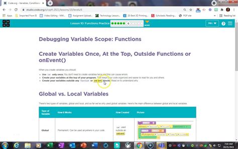 Image result for Code for Code Org Unit 4 Lesson 6 Tutorial