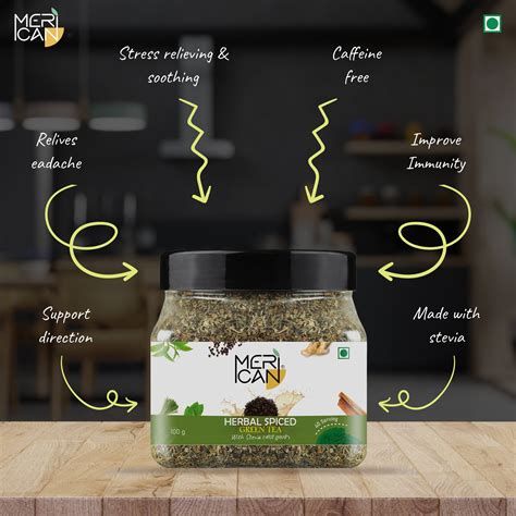 Green Tea (with Stevia) | 100 gm | 40 Servings – joymint