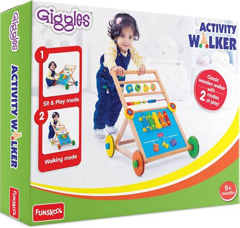 Buy Goyal's My First Step Baby Activity Walker, 6 Months -1.5 Year (Red ...