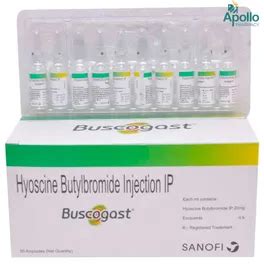 Buscogast Injection 1 ml | Uses, Side Effects, Price | Apollo Pharmacy
