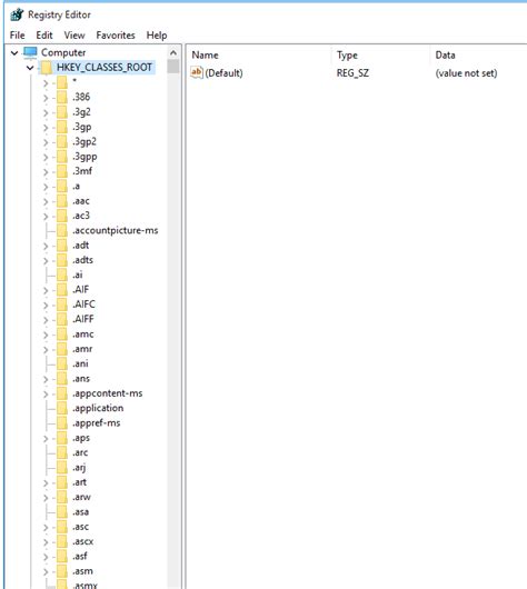Hkey Classes Root 的图像结果