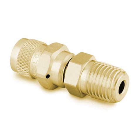 Brass Purge Valve, 1/4 in. MNPT | Swagelok