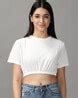 Buy White Tops for Women by SHOWOFF Online | Ajio.com