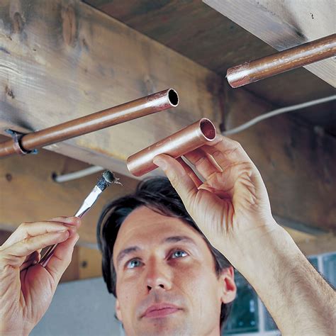 How To Repair Long Sections of a Leaking Copper Pipe | Family Handyman