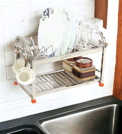 Buy Stainless Steel 15 x 9 Inches Kitchen Racks By Amol at 47% OFF by ...
