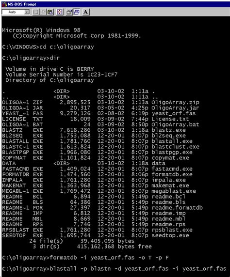 Image result for MS-DOS User Interface