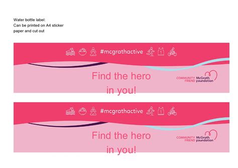 40 Editable Water Bottle Label Templates (100% Free)