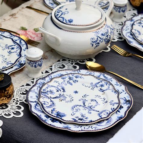 Midnight Blue 59 Pcs Dinner Set – Vigneto