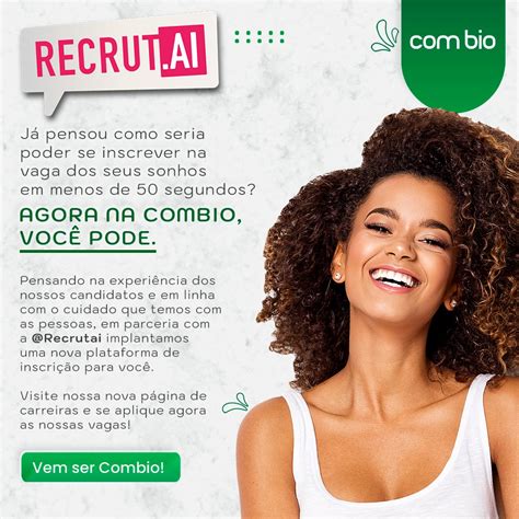 A Combio inovou mais uma vez e acaba de firmar uma nova parceria: a ...