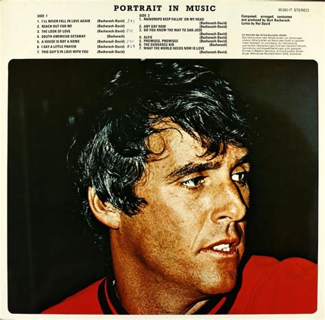 Burt Bacharach. Portrait in Music – Bertelsmann Vinyl Collection