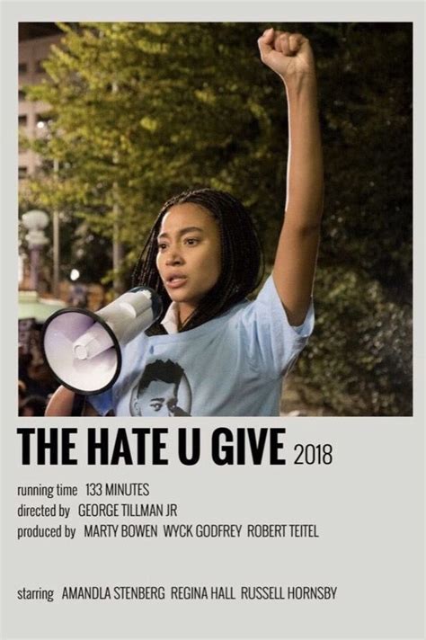 The Hate U Give Poster 的图像结果