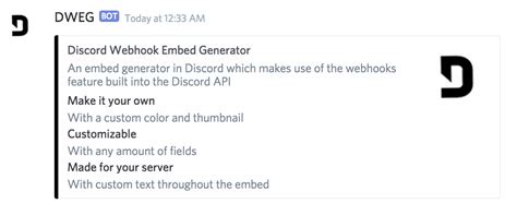 Image result for Discord Webhook Image Script