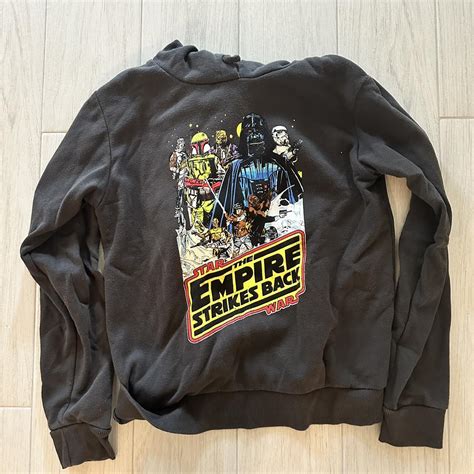 Star Wars hoodie Size medium but fits closer to a... - Depop