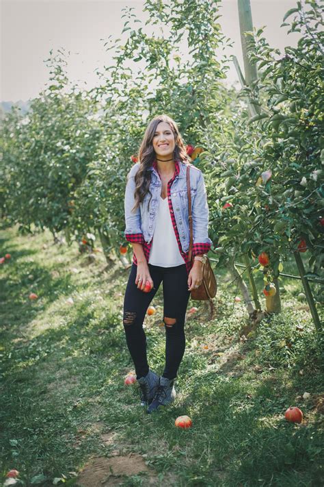 Apple Orchard Outfit | A Southern Drawl | Apple picking outfit, Apple ...
